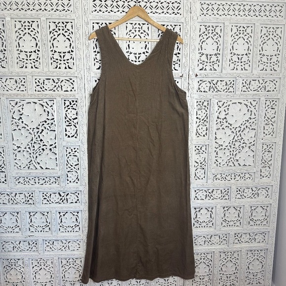 Vtg‎ Disney Catalog Winnie the Pooh Embroidered Micro Corduroy Sleeveless Dress - Picture 6 of 7